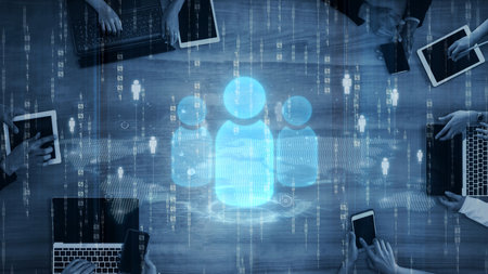 People networking, business connections, digital networking platforms, professional collaboration,...