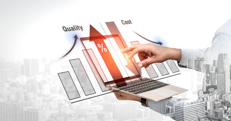 Increase quality and reduce cost represent quality, cost, and performance optimization for business...