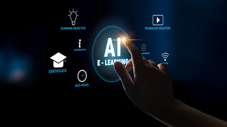 The role of AI in E-Learning for personalized online education. An adaptive learning platform with...
