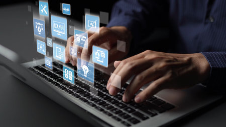 The concept of UX UI design focuses on user experience and interface. This process is essential for creating intuitive applications, enhancing the overall UX UI design. Funnelの写真素材