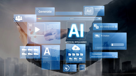 AI Assistant Brain Processor with LLM Technology, Big Data, Machine Learning, Generative AI for...