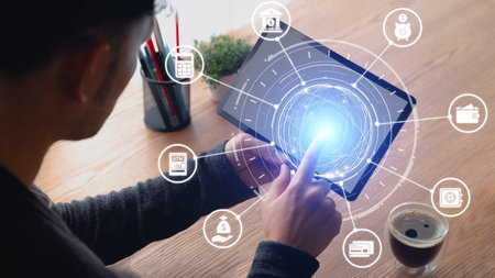 Finance icons show banking, finance investment, and financial planning. Finance supports money management, growth, savings, and business finance strategy. Gistの写真素材