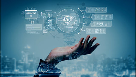 AI Assistant Brain Processor with LLM Technology, Big Data, Machine Learning, Generative AI for...