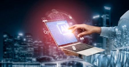 Global AI artificial intelligence transforms technology worldwide. Global artificial intelligence...