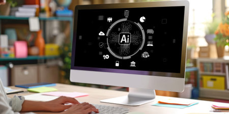 Generative AI virtual assistant tools for prompt engineer and user for ease of engage artificial intelligence AI technology help people to work with generative AI functions by prompting the AI briskの素材