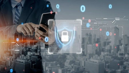 Cyber security protection and cyber security strategies against cyber threats, system hacks, digital...