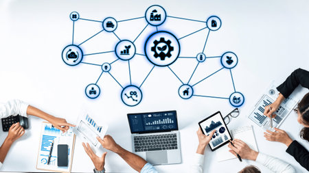 Sustainable business practices, green innovation, eco-friendly solutions, climate action, and long-term sustainability strategies supporting environmental goals and corporate responsibility. Enticeの写真素材