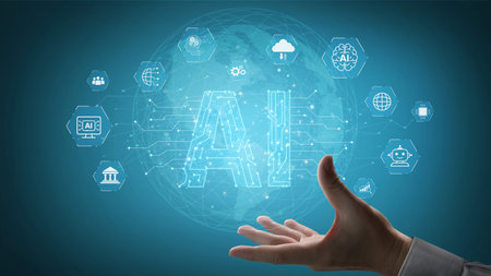 AI Assistant Brain Processor with LLM Technology, Big Data, Machine Learning, Generative AI for...