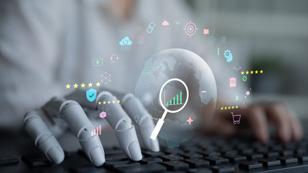 Using AI for global market analysis and e-commerce business growth. AI research on worldwide trends...