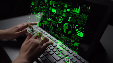 Sustainable business practices, green innovation, eco-friendly solutions, climate action, and long-term sustainability strategies supporting environmental goals and corporate responsibility. Thunkの写真素材