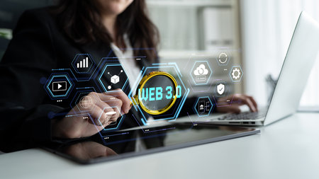 A futuristic user interface for Web 3.0 technology and applications. An overview of decentralized...
