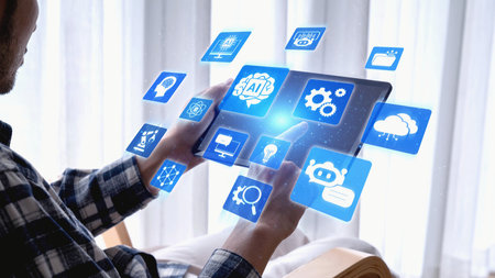 AI Assistant Brain Processor with LLM Technology, Big Data, Machine Learning, Generative AI for...