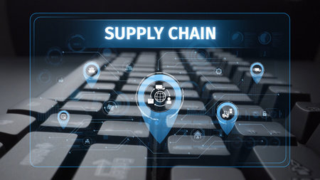 Supply chain processes with data-driven logistics, transportation, and distribution. enhances...