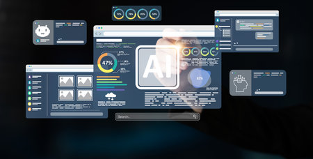 AI assistant with LLM, big data, machine learning, and generative AI powers prompt engineering and...