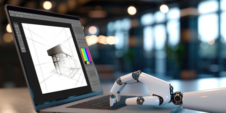 Architectural design brisk software application for architect business and professional designerの素材