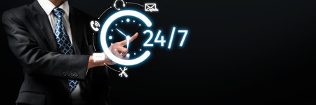 Customer support working 24 hours for customer care, online help desk and call center provide...