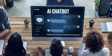 Generative AI virtual assistant tools for prompt engineer and user for ease of engage artificial intelligence AI technology help people to work with generative AI functions by prompting the AI briskの素材