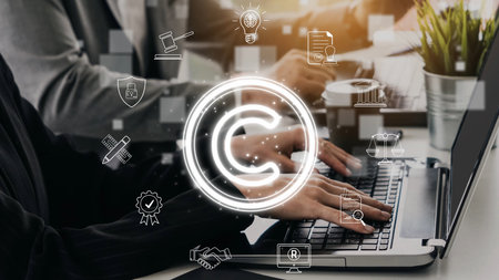 Copyright protection highlights copyright, intellectual property, and legal ownership through law,...