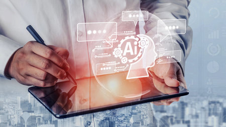 AI Assistant Brain Processor with LLM Technology, Big Data, Machine Learning, Generative AI for...