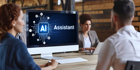 Generative AI virtual assistant tools for prompt engineer and user for ease of engage artificial intelligence AI technology help people to work with generative AI functions by prompting the AI briskの素材