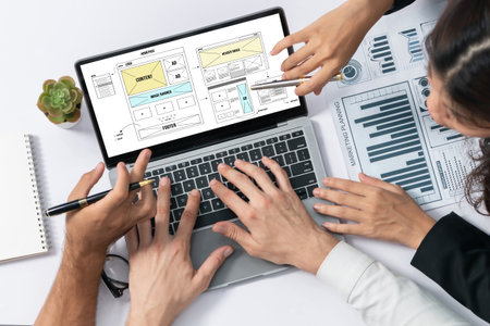 Website design software provide brisk template for online retail business and e-commerce