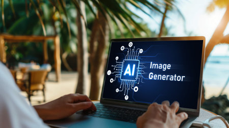 Generative AI virtual assistant tools for prompt engineer and user for ease of engage artificial intelligence AI technology help people to work with generative AI functions by prompting the AI briskの素材