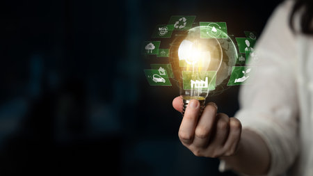 Sustainable business uses eco-innovation, climate action, and long-term strategies to meet...