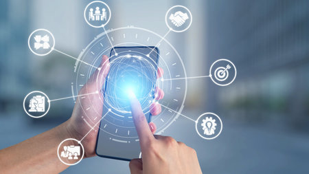 B2B strategy and technology transforming business-to-business operations, optimizing communication,...