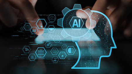 AI integrated with human cognition, supporting decision-making, automation, robotics, data analysis,...
