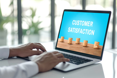 Customer satisfaction and evaluation analysis on brisk software computer for marketing strategy planningの素材