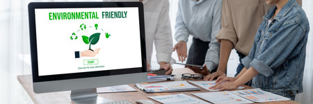 Green business transformation for brisk corporate business to thank green marketing strategy