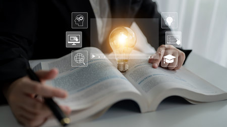 Customer centric review and rating system supports product review, digital rating concept, and customer give good trust by visualizing people choice through stars and feedback content technologyの写真素材