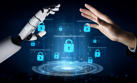 An AI assistant provides active network security by monitoring data encryption. This automated...
