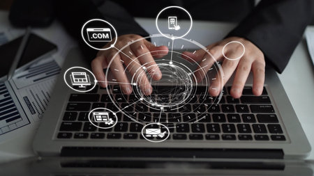 The concept of website design focuses on user experience and functionality. Good website design combines creativity with technology to build an engaging online presence for users.の写真素材