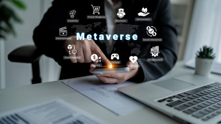 Metaverse ecosystem enhances digital interaction, virtual environments, and immersive experiences...