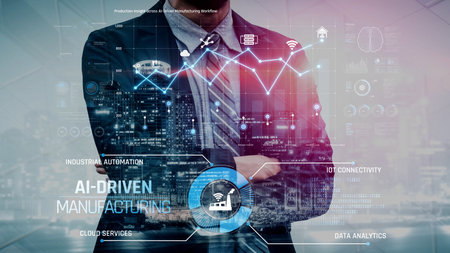 AI-driven manufacturing boosts industrial automation through IoT, cloud, and data analytics....