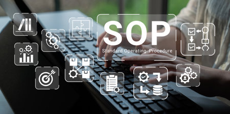 Standard Operating Procedure improves process automation, workflow efficiency, and operational structure Parseの写真素材
