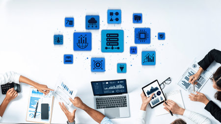 Concept of big data processing and analysis using big data architecture enables insights, big data...