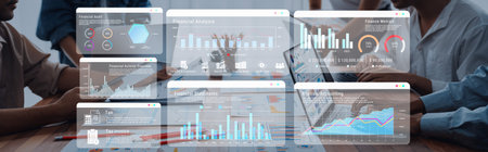 Financial dashboard improves data analytics reporting, performance tracking, and strategic decision...