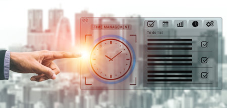 Smart time management dashboard enhances task organization, boosts workflow efficiency, and helps...