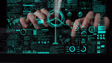 Sustainable business practices, green innovation, eco-friendly solutions, climate action, and long-term sustainability strategies supporting environmental goals and corporate responsibility. Thunkの写真素材