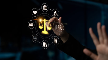 Justice system ensures legal governance and fairness. Justice system protects rights, system upholds...