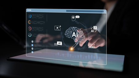 A generative AI dashboard for creating diverse multimedia content. The platform's digital brain can...