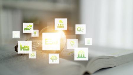 AI chatbot interface facilitates communication, chatbot, and AI interaction for automated user support and information exchangeの写真素材