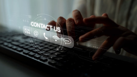 Customer support and 24-hour help desk services for technical support, online customer care, live chat support, and real-time customer assistance to ensure complete customer satisfaction.の写真素材