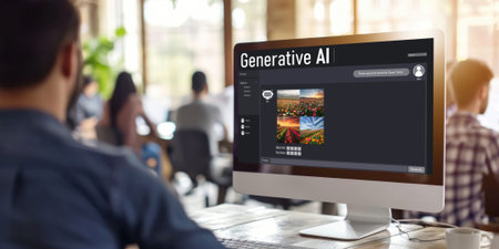 Generative AI virtual assistant tools for prompt engineer and user for ease of engage artificial intelligence AI technology help people to work with generative AI functions by prompting the AI briskの素材