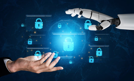 An AI assistant provides active network security by monitoring data encryption. This automated...