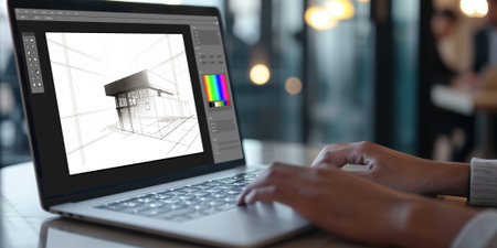 Architectural design brisk software application for architect business and professional designerの素材