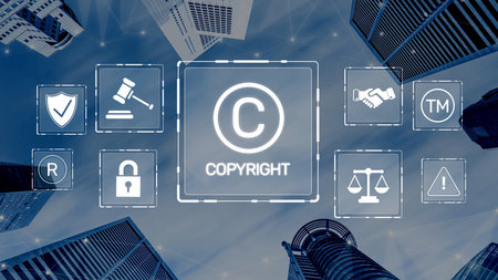 Understanding copyright is essential in digital publishing. Copyright ensures intellectual property is protected. Clear copyright and terms help avoid copyright infringement and legal conflict. Muxerの写真素材