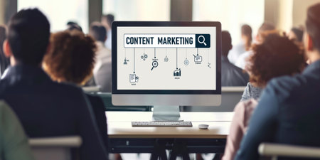 Content marketing for brisk online business and e-commerce marketing strategyの素材